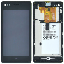 Модуль (дисплей + тачскрин)  Sony Xperia M Dual C2005 черный