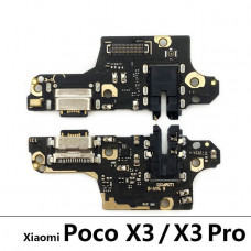 Шлейф для Xiaomi Poco X3 NFC/ X3 Pro с разъемом зарядки